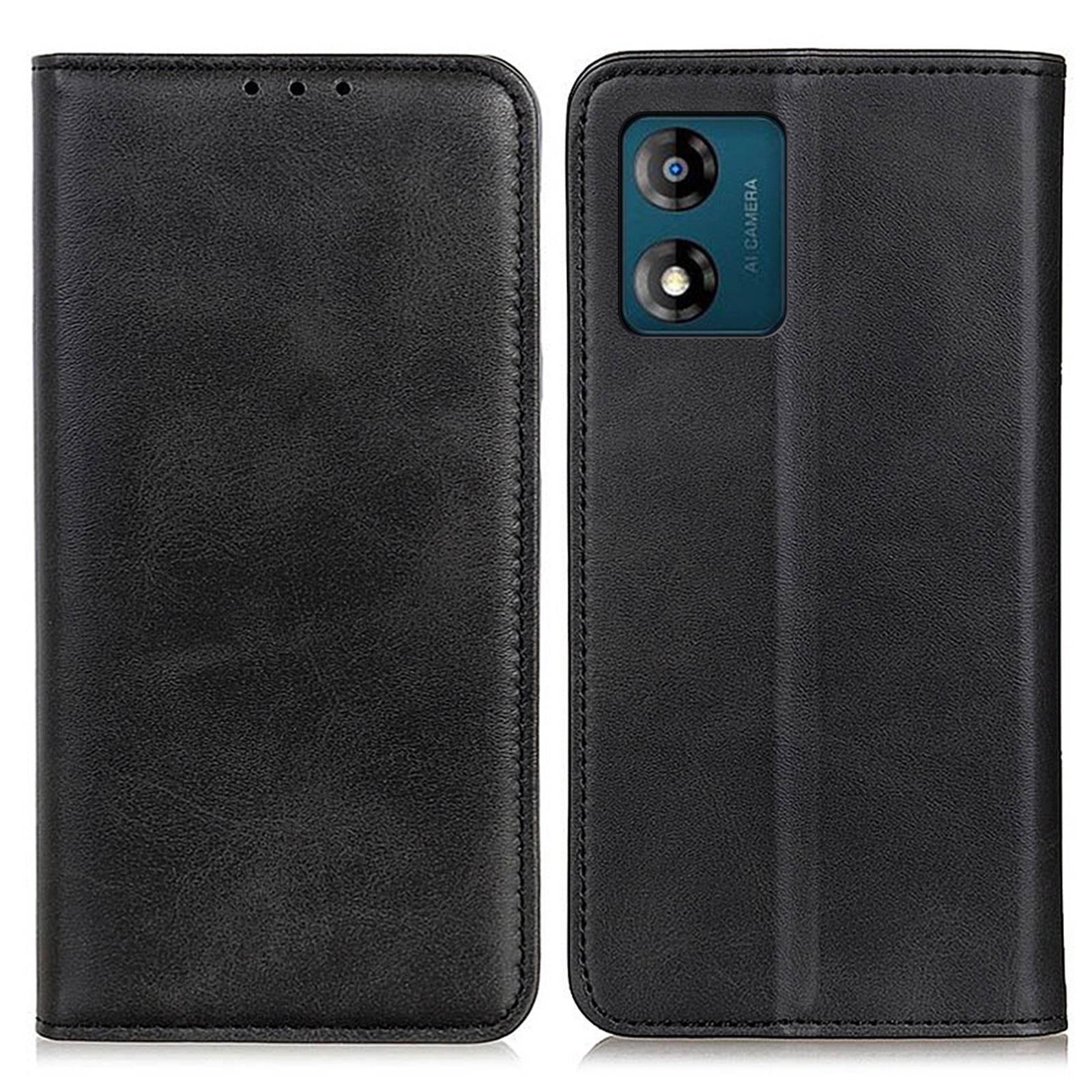 Anti-scratch Phone Case for Motorola Moto E13 4G Split Leather Magnetic Folio Flip Cell Phone Cover with Wallet Anti-scratch Phone Case for Motorola Moto E13 4G Split Leather Magnetic Folio Flip Cell Phone Cover with Wallet
